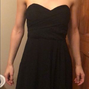 Express size 4 strapless cocktail dress